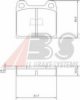 A.B.S. 36088 Brake Pad Set, disc brake